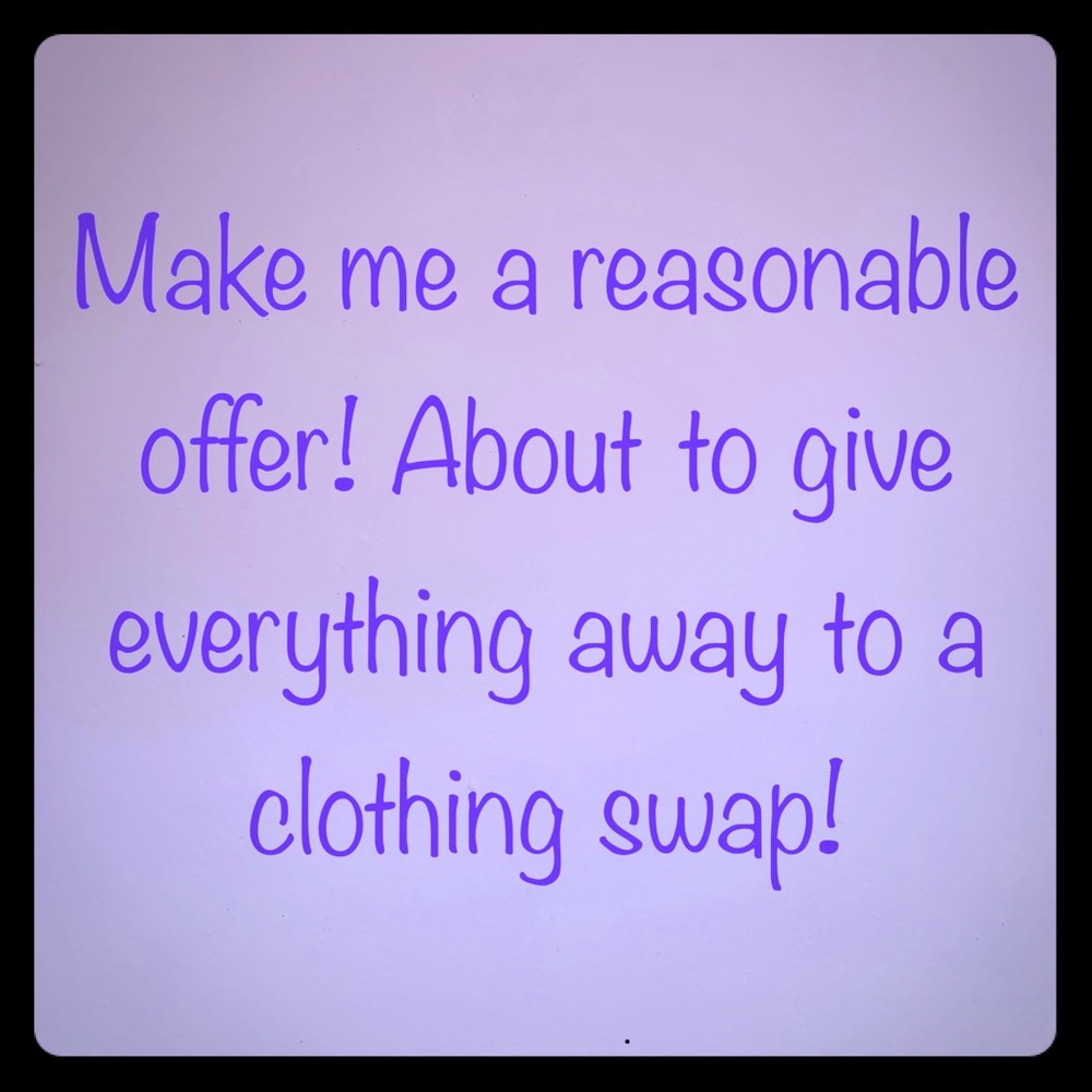 Reasonable offers accepted!